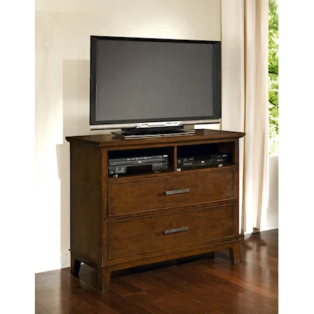 Media Console with 2 Drawers